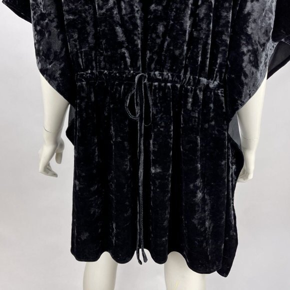 ANDREE by UNIT Velvet Embroidered Top Women L NWT V-neck Short Sleeve Tunic - Picture 10 of 12